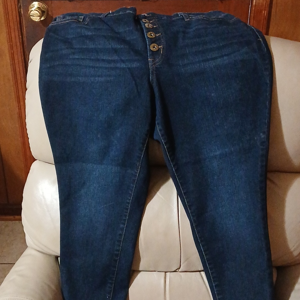 Jessica Simpson Dark Blue  High Rise Jeans - Picture 7 of 7